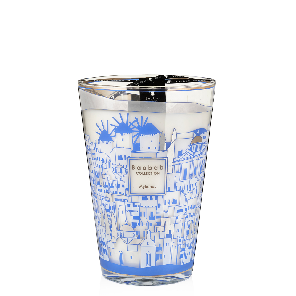 Baobab Collection Mykonosアロマキャンドル Baobab Collection Cities Mykonos Candle | Seymour's Home