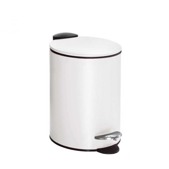 Kleine Wolke Silence 3 Litre Pedal Bin White
