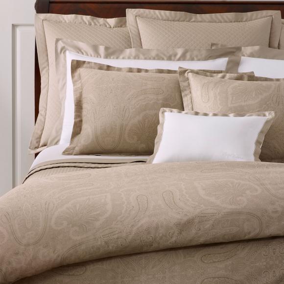 Ralph Lauren Home Doncaster Cape Tan Duvet Cover
