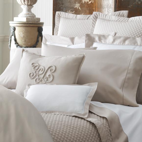 Ralph Lauren Home Langdon 624 Silver Pillowcase