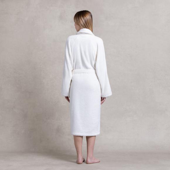 Ralph Lauren Home Langdon Shawl Collar Robe White
