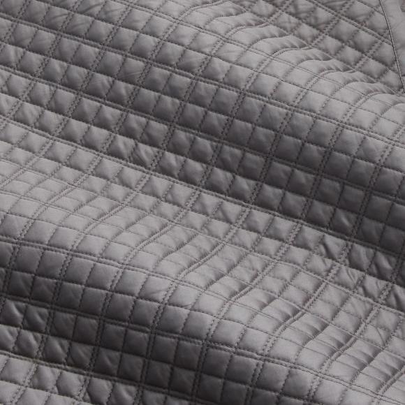 Ralph Lauren Home Argyle Quilted Bed Cover Graphite