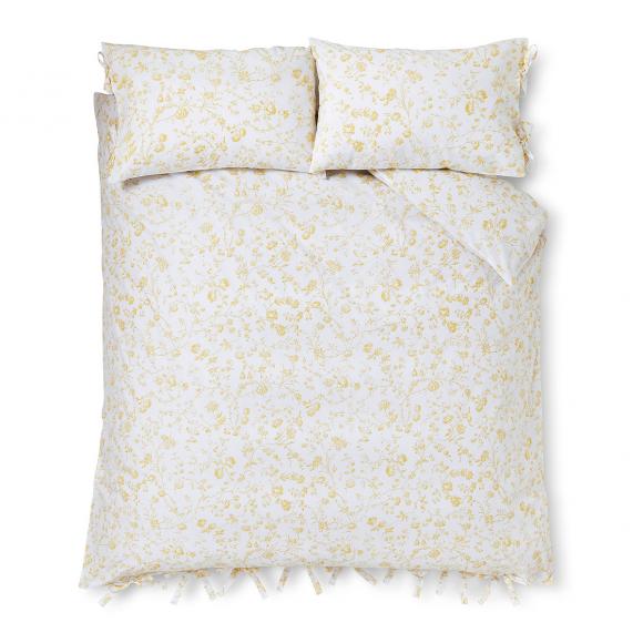 Laura Ashley Aria Ochre Duvet Cover Set