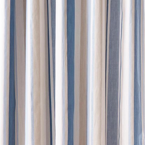 Laura Ashley Awning Stripe Curtains Seaspray