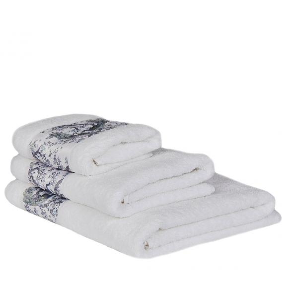 Laura Ashley Belvedere Midnight Towels in Towels at Seymour's Home