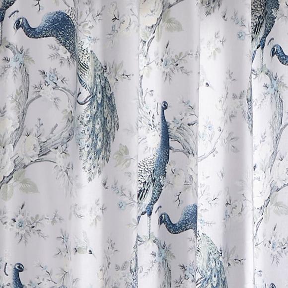 Laura Ashley Belvedere Midnight Eyelet Curtains