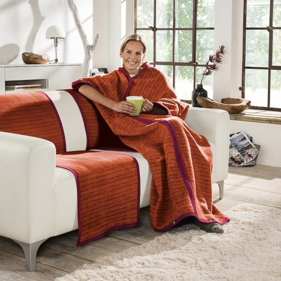 Ibena Fano Multi Red 400 Living Coat