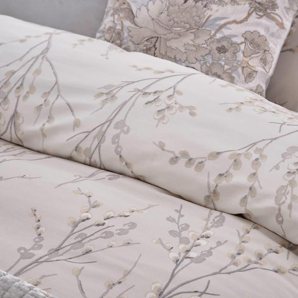 Laura Ashley Pussy Willow Dove Grey Duvet Cover Set