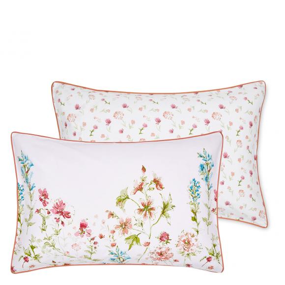 Laura Ashley Wild Meadow Crimson Duvet Cover Set