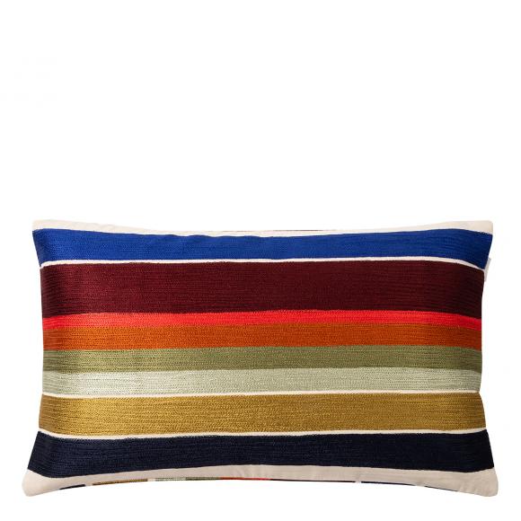 Paul Smith Embroidered Signature Stripe Bolster Cushion 92 Multi