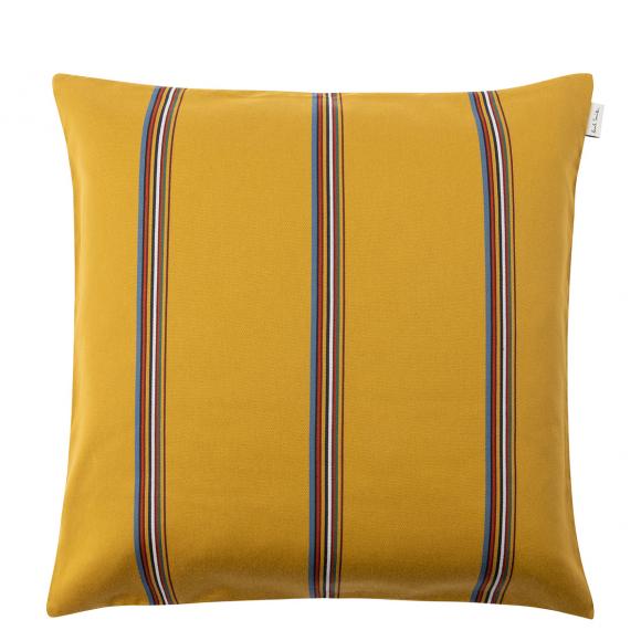Paul Smith Solid Signature Stripe Cushion 10 Yellow