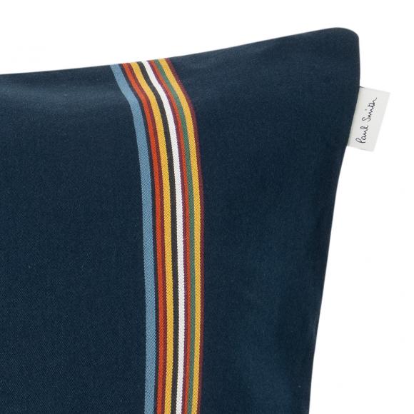 Paul Smith Solid Signature Stripe Boudoir Cushion 47 Navy