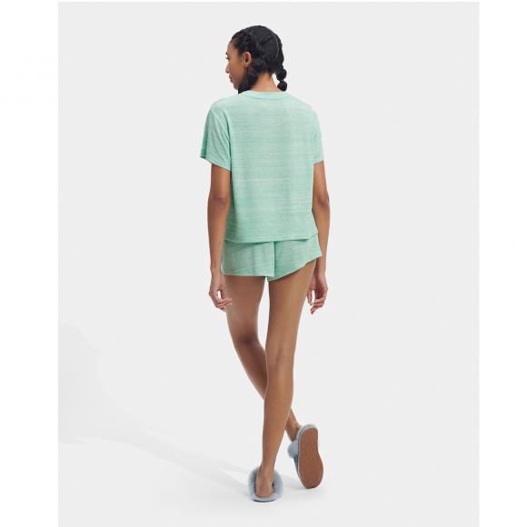 UGG Aniyah Ladies Lounge Wear Set Grey Heather