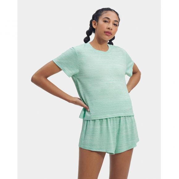 UGG Aniyah Ladies Lounge Wear Set Grey Heather