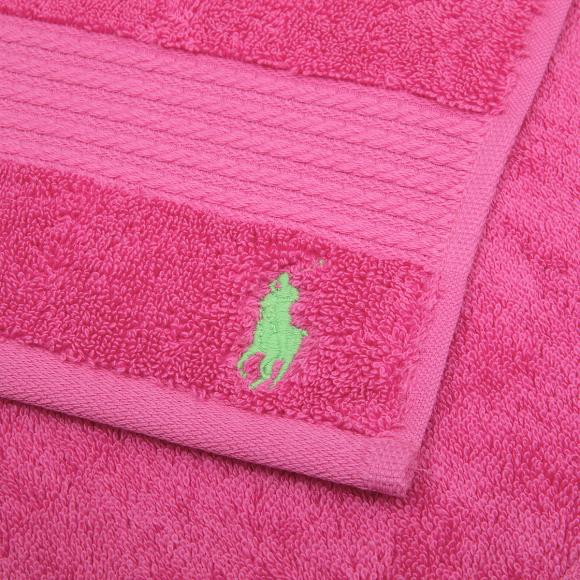 Ralph Lauren Polo Player Towels Maui Pink