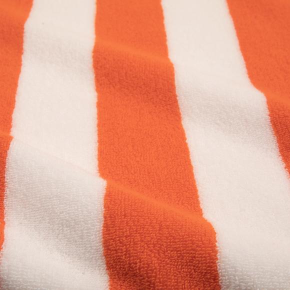 Ralph Lauren Hudsen Orange / White Beach Towel