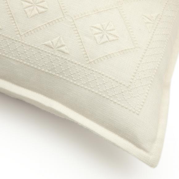 Ralph Lauren Home Lillian Cream Linen Cushion Cover 