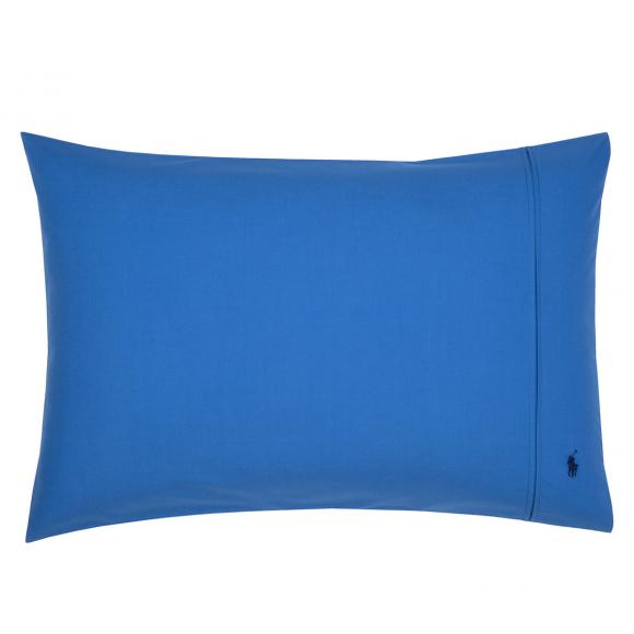 Ralph Lauren Polo Player Pillowcase Pair Iris Blue