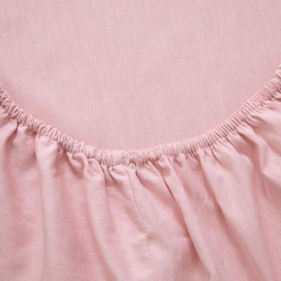 Ralph Lauren Oxford Fitted Sheet Dusty Pink