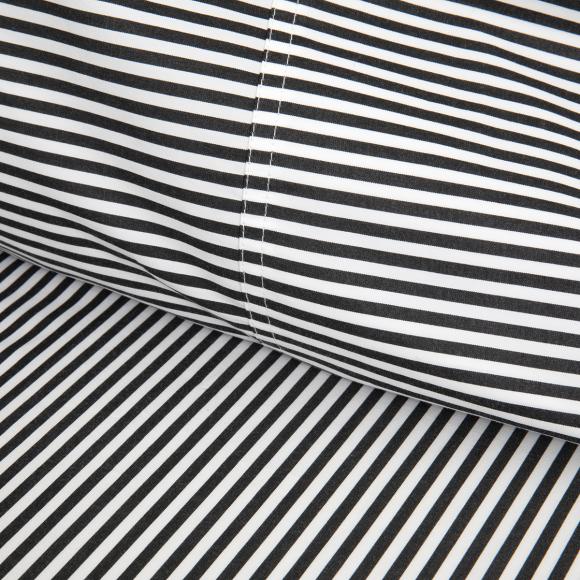Ralph Lauren Home Shirting Flat Sheet Black and White 