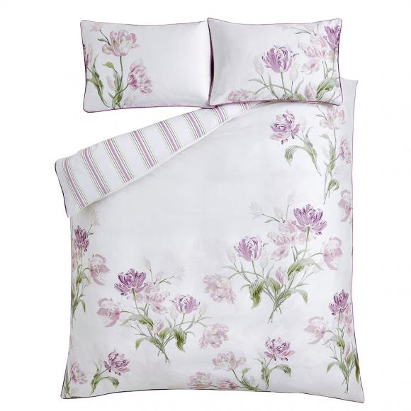 Laura Ashley Gosford Grape Duvet Cover Set