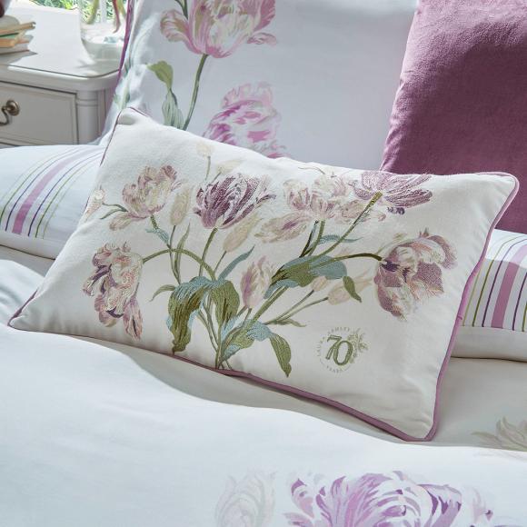 Laura Ashley Gosford Anniversary Grape Cushion