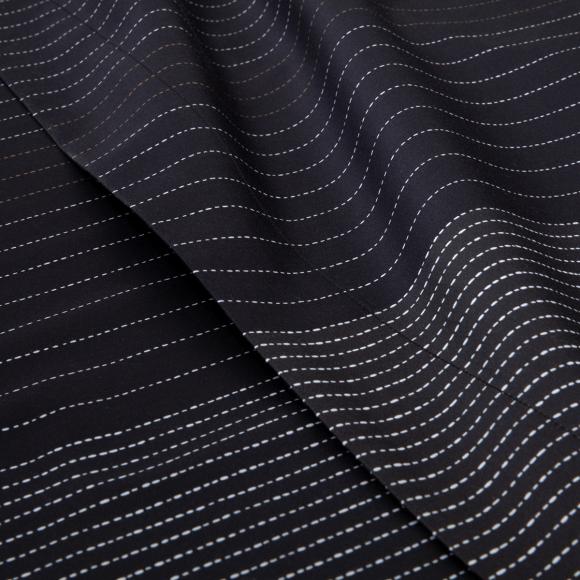 Boss Home Boss Tennis Stripes Flat Sheet Black 
