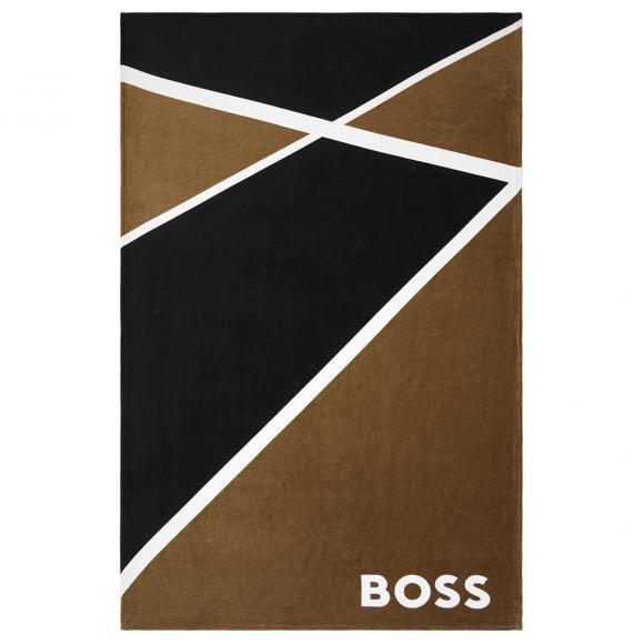 Boss Home Tennis Court Beach Towel Camel