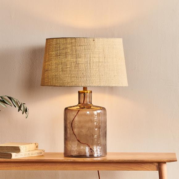 Nkuku Edina Recycled Glass Table Lamp