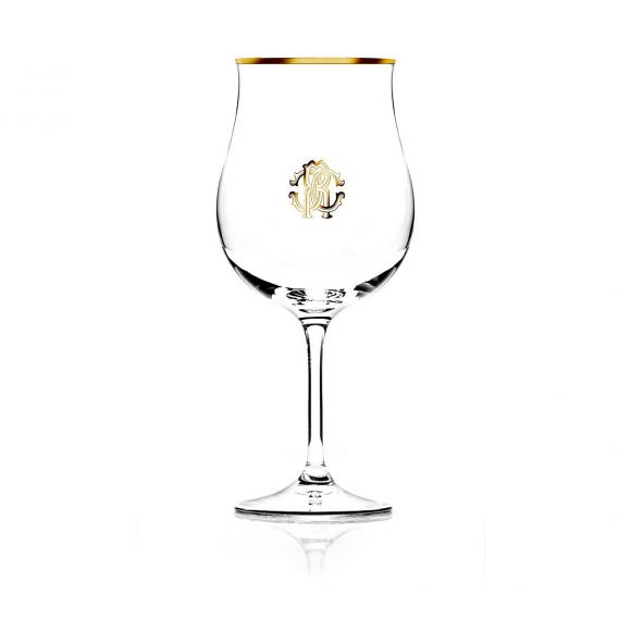 Roberto Cavalli Monogramma Gold Grand Cru Glass