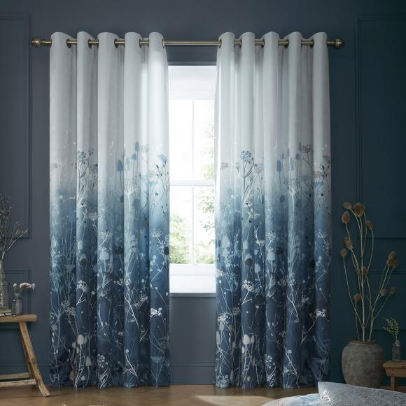 Clarissa Hulse Tania's Garden Lined Curtains