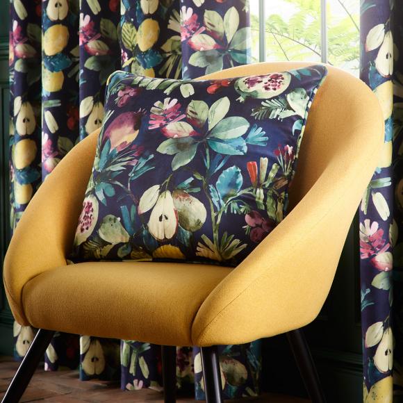 Studio G Copenhagen Midnight Eyelet Headed Curtains