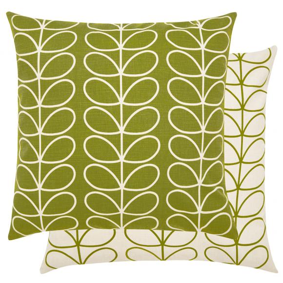 Orla Kiely Small Linear Stem Cushion Pear