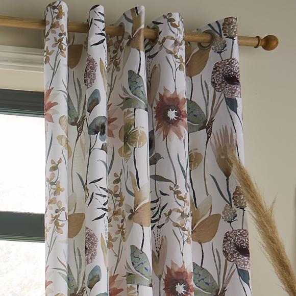 Voyage Maison Oceania Sandstone Lined Curtains