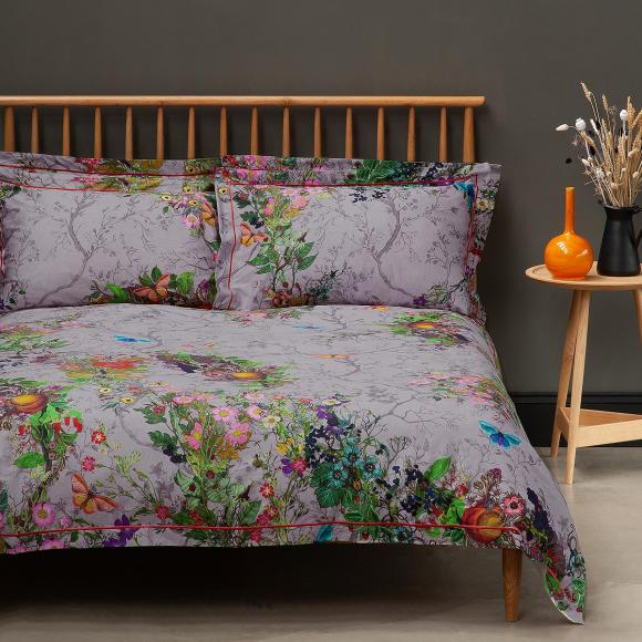 Timorous Beasties Bloomsbury Garden Dusty Pink