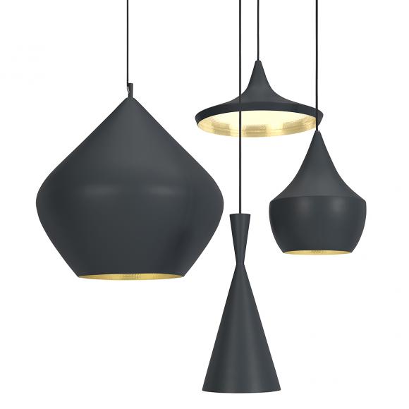 Tom Dixon Beat LED Stout Pendant Black