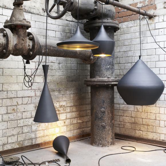 Tom Dixon Beat LED Stout Pendant Black