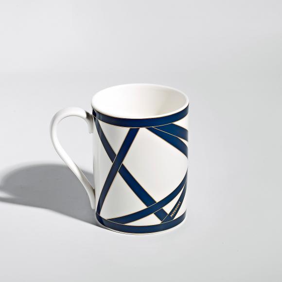 Missoni Home Collection Nastri Blue Luxury Mug (Gift Boxed)