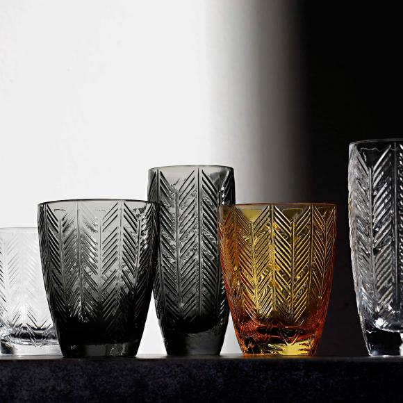 Missoni Home Collection Zig Zag Ambra Water Glass