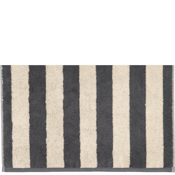 Cawo Gallery Stripes Towel 6212|73 Granit