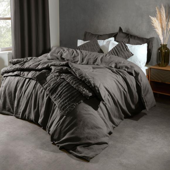 Lazy Linen Lazy Linen Duvet Cover Charcoal