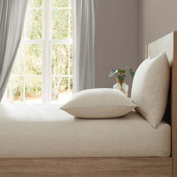 Lazy Linen Lazy Linen Fitted Sheet Linen
