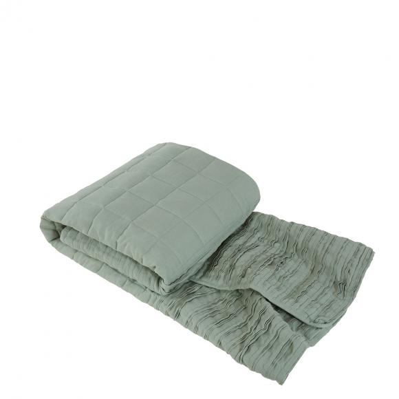 Lazy Linen Lazy Linen Throw Green