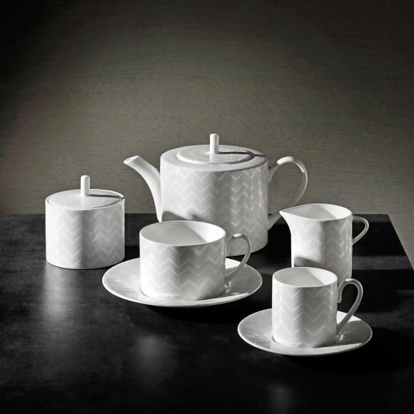 Missoni Home Zig Zag White Tea Pot | Coffee Pot