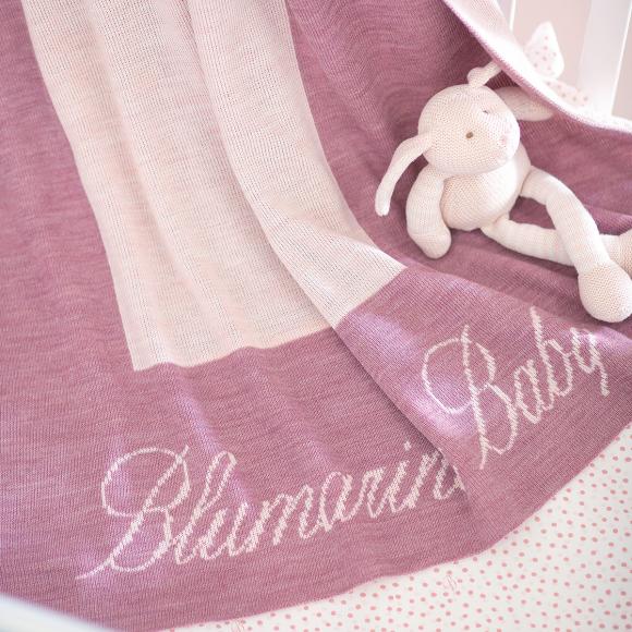 Blumarine Baby Myrtilla Baby Blanket 