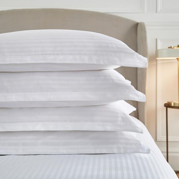 Liddell Liddell 400 Sateen Striped Pillowcase Pair