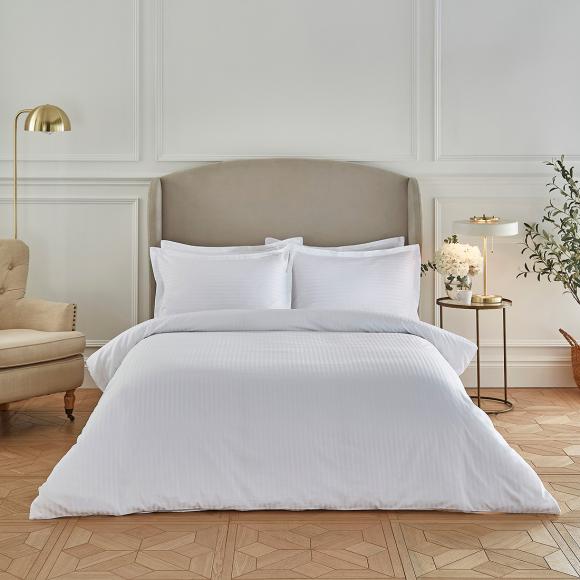 Liddell Liddell 400 Sateen Striped Pillowcase Pair