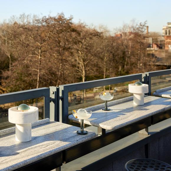 Tom Dixon Stone Portable LED Gold