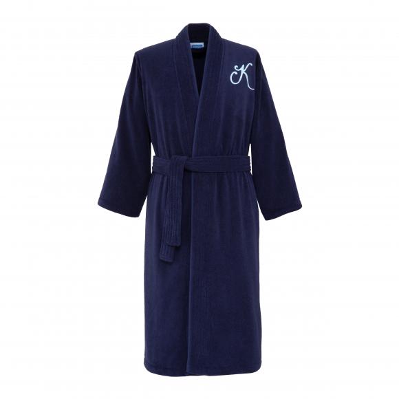 Kenzo K Varsity Kimono Robe Marine