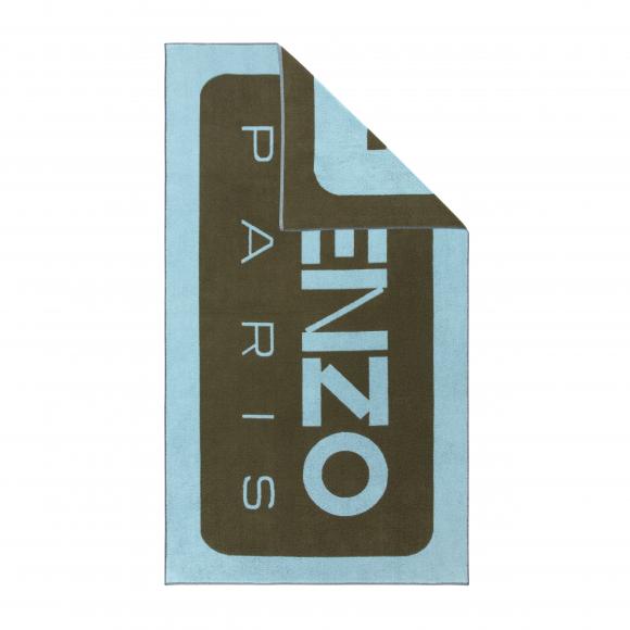 Kenzo K Label Beach Towel Aqua